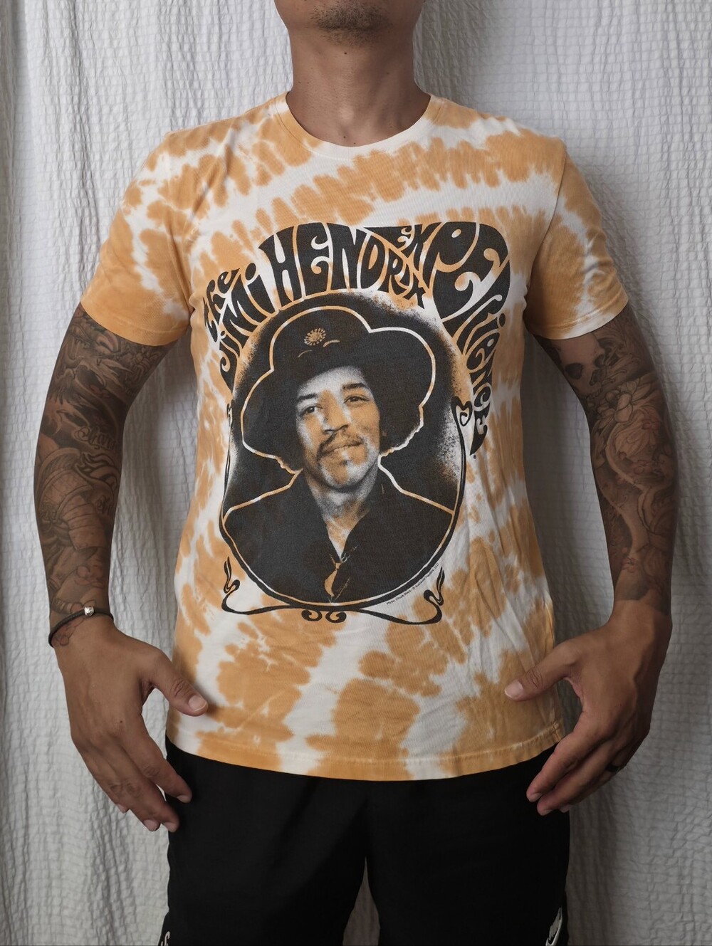 Lucky Brand Authentic Jimi Hendrix Tie-dye Shirt Medium